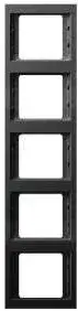 Рамка універсальна BERKER Ramka antracyt mat, lakierowany, pięciokrotna pionowa (13537006)