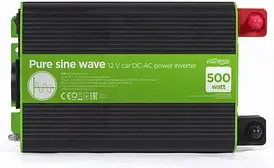 Перетворювач напруги Gembird Przetwornica 12V 230V 1000W Czysty Sinus