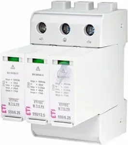 Обмежувач OGRANICZNIK PRZEPIĘĆ PV TYP 1 T2 (KL. B,C) ETITEC M T12 PV 1100/12,5 Y 002440511