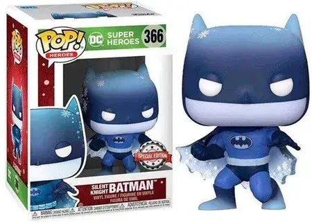 Колекційна статуетка Funko! Pop! Dc: Holiday Silent Knight Batman, фото 1