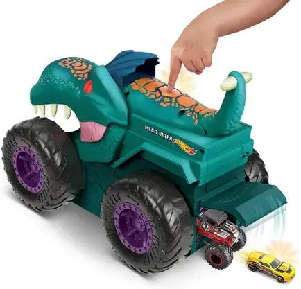 Іграшка Hot Wheels Monster Truck Pożeracz Aut Mega Wrex GYL13, фото 3