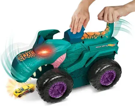 Іграшка Hot Wheels Monster Truck Pożeracz Aut Mega Wrex GYL13, фото 5