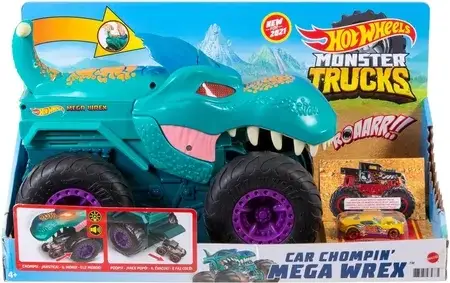 Іграшка Hot Wheels Monster Truck Pożeracz Aut Mega Wrex GYL13, фото 6