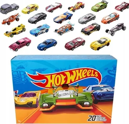 Іграшка Hot Wheels 20-pak pojazdów w skali DXY59