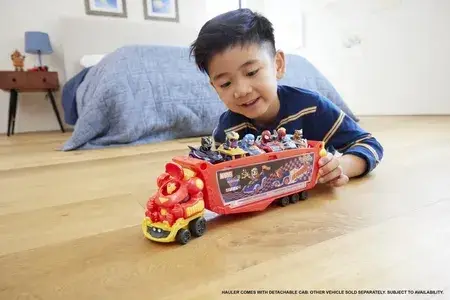 Іграшка Hot Wheels RacerVerse Transporter Hulkbuster HRY02, фото 6