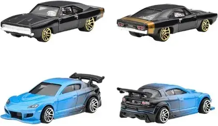 Іграшка Hot Wheels Fast & Furious Szybcy i wściekli 10-pak HVX27, фото 3