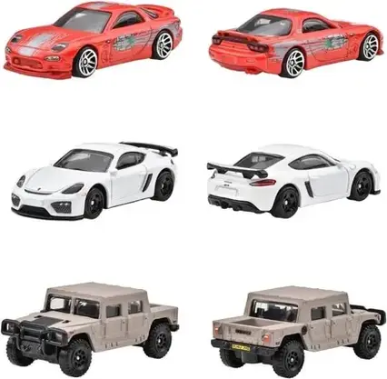 Іграшка Hot Wheels Fast & Furious Szybcy i wściekli 10-pak HVX27, фото 6