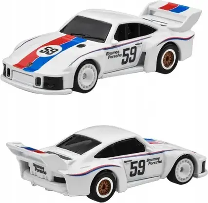 Іграшка Hot Wheels Premium Diorama 4 autek Porsche Renschport HRT54, фото 4