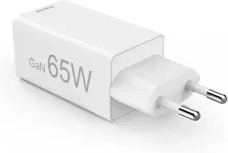 Зарядний пристрій Hama do telefonu 65W multiport USB-C USB-A (201996), фото 3
