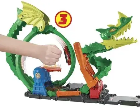 Іграшка Hot Wheels City Pętla Smoka HJV70 HDP03, фото 3