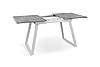 Стіл обідній Мікс меблі Тандем 120-160 см мармур світло-сірий, фото 4