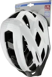 Велосипедний шолом Fischer Fahrad Mtb 86720 White Black