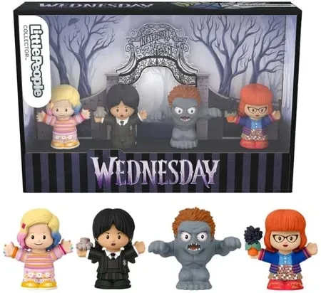 Іграшка Little People Wednesday 4-pak figurek kolekcjonerski HWX46
