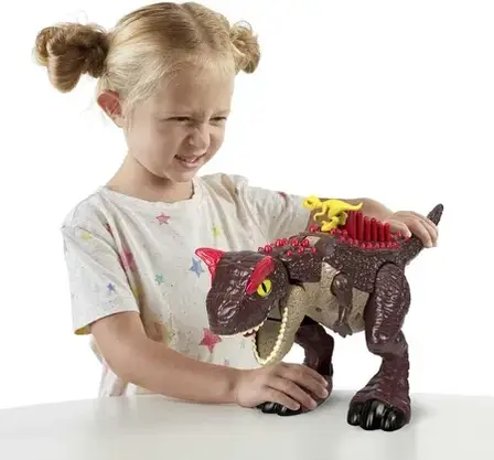 Іграшка Fisher-Price Imaginext Jurassic World Karnotaur Atak kolcami Dinozaur z funkcją HML42, фото 6