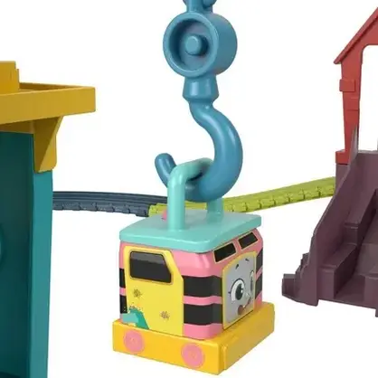 Іграшка Fisher-Price Tomek i Przyjaciele Dźwig Karolcia + Sandy (HDY58), фото 4