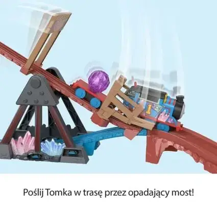 Іграшка Fisher-Price Tomek i Przyjaciele MegaKryształowa Jaskinia i pociągi HMC28, фото 3