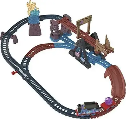 Іграшка Fisher-Price Tomek i Przyjaciele MegaKryształowa Jaskinia i pociągi HMC28, фото 6