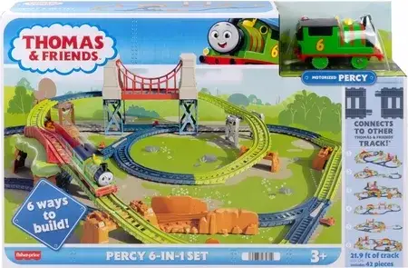 Іграшка Fisher-Price Tomek i Przyjaciele Piotruś torów 6 w 1 HHN26, фото 4