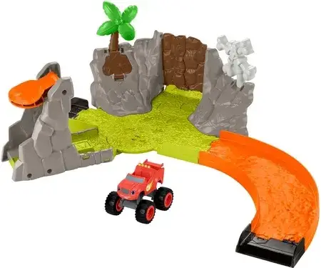 Іграшка Fisher-Price Nickelodeon Blaze i megamaszyny Kaskaderska arena HRB31, фото 5