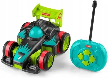 Іграшка на пульті керування Fisher-Price MY Easy RC – Zdalnie sterowany pojazd Zielono-niebiesko-Red HYH28, фото 3