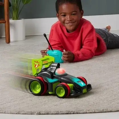 Іграшка на пульті керування Fisher-Price MY Easy RC – Zdalnie sterowany pojazd Zielono-niebiesko-Red HYH28, фото 6
