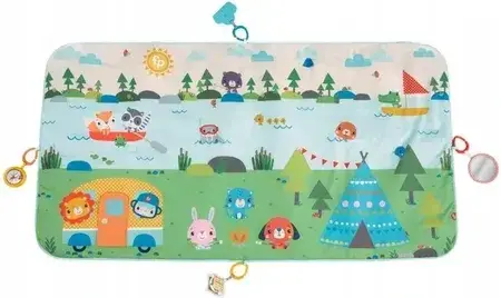 Розвиваючий килимок Fisher-Price Wielkie przygody duża mata do zabawy GXR53, фото 1