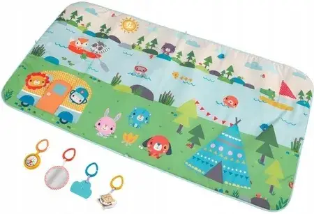 Розвиваючий килимок Fisher-Price Wielkie przygody duża mata do zabawy GXR53, фото 3