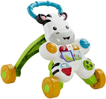 Ходунки дитячі Fisher-Price Interaktywny Chodzik Zebra DPL53, фото 1