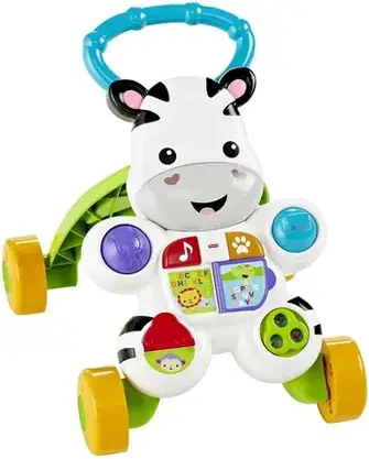 Ходунки дитячі Fisher-Price Interaktywny Chodzik Zebra DPL53, фото 6