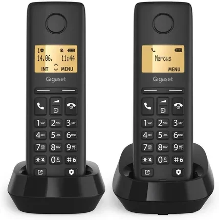 Бездротовий телефон Gigaset Pure 100 DUO DECT