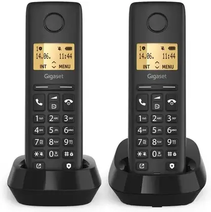Бездротовий телефон Gigaset Pure 100 DUO DECT, фото 3