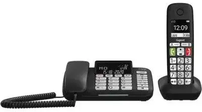 Стаціонарний телефон Gigaset DL780 Plus Black, фото 3