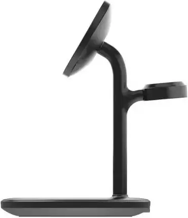 Зарядний пристрій Green Cell Magscape Stand 3W1 Magsafe Black, фото 3