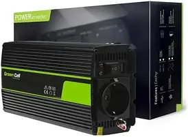 Перетворювач напруги Green Cell 12V 500W/1000W