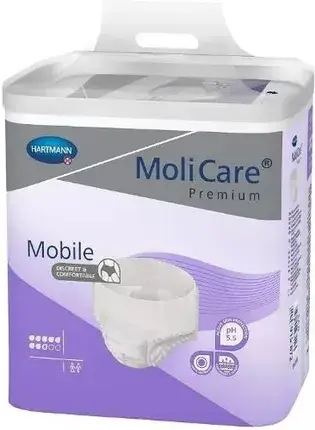 Гігієнічний засіб Pieluchomajtki Molicare Premium Mobile 8 kropli M 30 szt, фото 1