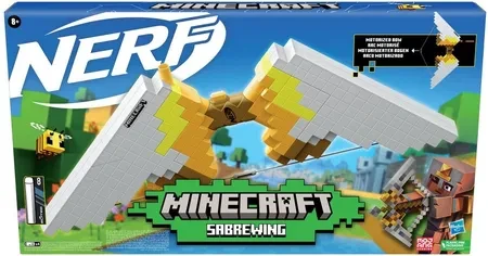 Іграшка Hasbro Nerf Elite - Minecraft Sabrewing + strzałki F4733