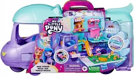 Набір фігурок Hasbro My Little Pony Mini World Magic Autokar kucyków + 5 figurek F7650, фото 1