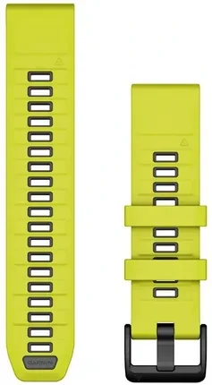 Ремінець для розумного годинника Pasek silikonowy żółto-Gray QuickFit 22 mm do Fenix 6/Fenix 7/7 PRO/Fenix 8