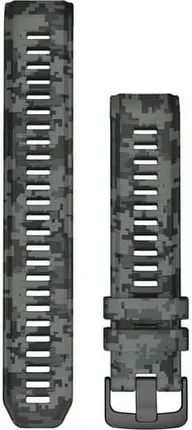 Ремінець для розумного годинника Pasek silikonowy Instinct 2 Graphite Camo