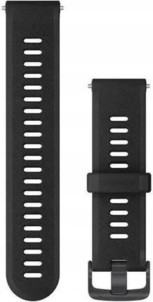 Ремінець для розумного годинника Garmin Pasek wymienny pro Forerunner 745/Venu 2/2S Black (010112519B)