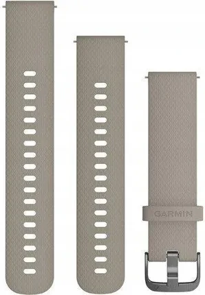 Ремінець для розумного годинника Garmin Pasek Silikonowy Piaskowy Do Koperty 20Mm (101269109)