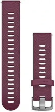 Ремінець для розумного годинника Garmin Silikonowy pasek Vivoactive 3/Vivomove HR/Forerunner 645/Forerunner 245 jagodowy, фото 1