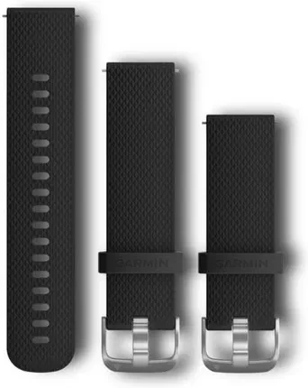 Ремінець для розумного годинника Garmin Quick Release Band 20MM Black (010-12561-02)