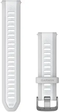 Ремінець для розумного годинника Garmin Silikonowy Pasek Quick Release 20Mm Gray/White 010 11251 Ah, фото 1