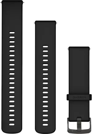 Ремінець для розумного годинника Garmin Silikonowy Pasek Quick Release 22Mm Black Sieć Wyspecjalizowanych Salonów Z Tacx Shokz