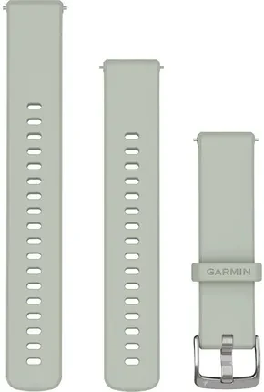 Ремінець для розумного годинника Garmin Silikonowy Pasek Quick Release 18Mm Sage Gray Sieć Wyspecjalizowanych Salonów Z Tacx Shokz