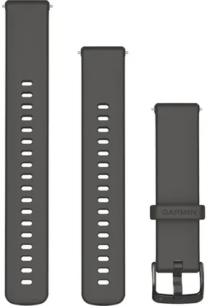 Ремінець для розумного годинника Garmin Silikonowy Pasek Quick Release 18Mm Pebble Gray Sieć Wyspecjalizowanych Salonów Z Tacx