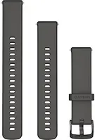 Ремінець для розумного годинника Garmin Silikonowy Pasek Quick Release 18Mm Pebble Gray Sieć Wyspecjalizowanych Salonów Z Tacx