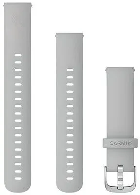 Ремінець для розумного годинника Garmin Pasek QuickFit 18 do Venu 2S/Forerunner 255S Gray