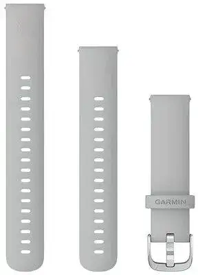Ремінець для розумного годинника Garmin Pasek QuickFit 18 do Venu 2S/Forerunner 255S Gray, фото 1
